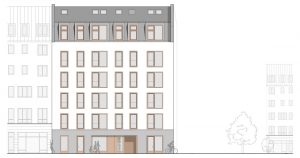 Studentenwohnheim Studio B40 Nordansicht