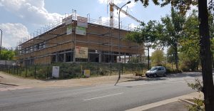 aktuelles Projekt: Baufortschritt Neubau Firmenzentrale Eberhard Rink