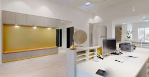 KADUR Planwerk GmbH Praxisbau Neubau Praxisklinik Dr. Bolz Wartezimmer